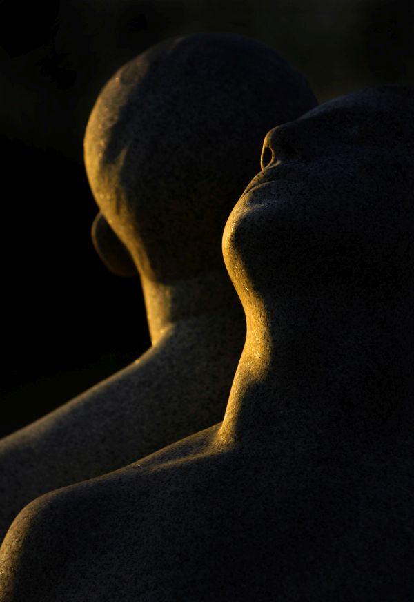 Kveld i Vigelandsparken